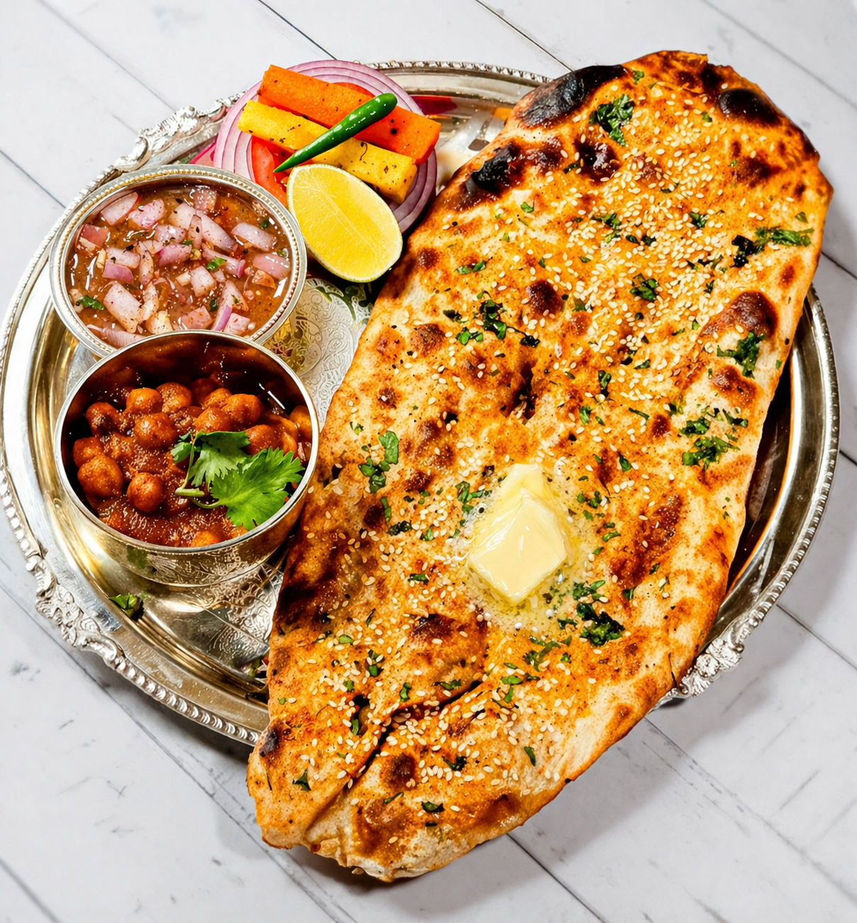 amritsari choley kulche